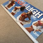 Vtg Coors Light Beach Bikini Girls Supermodels 1993 Bar Beer Wall Poster Sign
