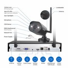 Zosi 3mp Security Camera System Instant Alert 8ch Nvr Wifi Ip  Night Vision