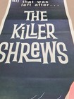 The Killer Shrews  1959  Original Insert Movie Poster 14x36