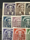 German Austria - First Republic 1919 - 1920  Newspaper Stamps - Unused  Mnh