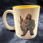 The Walking Dead Season 4 Exclusive Crew Only Tv Show Mug Cup Yellow  Interior