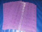 60  Lot Of Plastic Canvas Sheets 10 Mesh Assorted Colors 