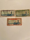 Us Military Payment Certificate  Series 681 Bundle- 5  10  And 25 Cent Bills