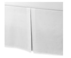 Tailored Bed Skirt Solid White 800 Tc Cotton Open Corner Us Bed Size Drop New