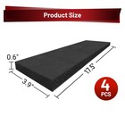 4 Pcs Garage Wall Protector 17 5x4 Inch  Self Adhesive Garage Wall Protector    