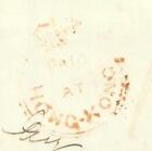 Hong Kong China -crowned Circle Paid Sg cc1- Stampless Folded Lettersheet