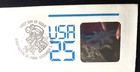 Hologram Space Station 1st Holographic   u617 1989 Fleetwood Cachet Fdc Unaddr