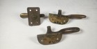 Vintage Lot Of Brass Casement   Window Sash Locks Salvage Hardware