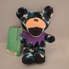 Grateful Dead Dancing Bean Bear Ripple Edit  2 Nwt Liquid Blue Vintage Plush 7 
