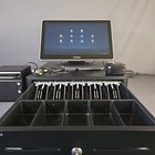 Toast Flex Tt200 Dual Display Point Of Sale System W  Toast Tap  Drawer  Printer