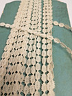 Late 1800 s  Early 1900 s French Turtle Needle Lace By The Yard