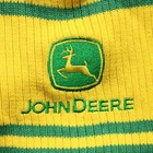 John Deere Hat Cap Adult Green Yellow Winter Beanie Farm Farming Tractor