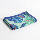 Mainstays Oversized Cotton Blend Blend Beach Towel  36 X 72 In  Tropical Foliage