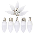 Led Light Bulb Chandelier Flame Candle White Lamp E12 E26 E27 E14 B22 3w 2835smd