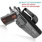 Owb Holster For Colt 1911 elite Force 1911 kimber 1911 rock Island Armory 1911