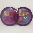 Set Of 2 Discraft Cryztal Sparkle Cicada Tdtmxii 170-172g Misprints Free Ship 2