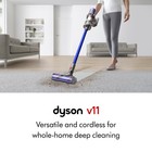 Dyson V11 Cordless Stick Vacuum  Large  Nickel blue