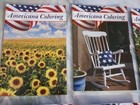 Adult Americana Coloring Books   New Seasons   Brand New Lot Of 8    So Cool  
