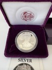 1991 S Us Mint American Silver Eagle Ase Proof Bullion  1 Coin Ogp Coa