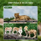 Toguard Trail Camera 20mp 4k Wildlife Game Ir Night Vision No Glow Hunting Cam