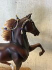 Breyer American Saddlebred Horse Figure Chestnut Brown W Base Vintage Model