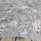 Vtg 1998 Doodle Art Coloring Postcard Lot Of 15 Price Stern Sloan Matte Unused