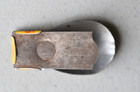 Vintage 1950s Duo-therm Home Heater Tin Litho Advertising Noisemaker Clicker Toy
