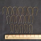18 Hot Rollers Hair Curls Metal U Pins Clips Lot_large Medium Replacement Conair