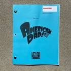American Dad Star Trek Dee Bradley Baker Set Production Used Draft Scripts Table