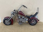 Hand Made Metal Craft Model Display Biker Decor Chopper Motorcycle
