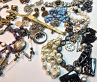 Estate Jewelry Lot Vintage Sale Box Bag Of Treasures Random Craft Scrap Parts