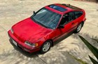 88-91 Honda Crx Si Glass Sunroof Panel Only