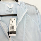 Adidas Cropped Wind Breaker Jacket Womens Light Blue Size Small Nwt
