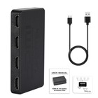 Hdmi Splitter 1 In 4 Out 4k Uhd Hd 1080p 4-port Repeater Splitter Amplifier 1x4