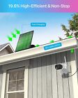 Zosi 8ch 3mp Solar Powered Battery Wireless Security Camera System 1tb Audio