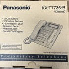 Panasonic Phone Kx-t7736-b Kxt7736 Kxt-7736 Refurbished Charcoal Telephone