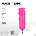 Pepper Spray Stun Gun Flashlight Self Defense Kit Rechargeable Sabre Led Fast