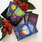 Colorful Neon Tarot Cards Deck With Guidebook For Beginners - 78 Classic Cards