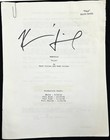 Kevin Smith Signed Manchild Pilot Tv Show Script W  Coa