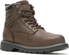 Size 7 Wolverine Men   s Floorhand Waterproof 6    Steel-toe Work Boot Dk Brown  New