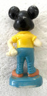 Mickey Mouse Plastic Figurine Hong Kong Original Red Bowtie Disney World 6  Toy