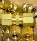 1 4  Inch Od Compression Union brass Compression Fitting   quantity Of 50  