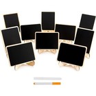Mini Chalkboards Set Of 10 Reusable Message Boards Weddings Events Office New