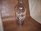 Antique Kentucky Tavern White Enamel Lettering Back Bar Corset Whiskey Bottle