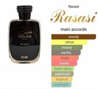 Rasasi Hawas Black For Men Eau De Parfum Spray 3 38 Fl Oz   100 Ml Edp - New