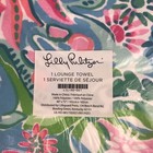 Lilly Pulitzer Lounge Towel Beach Pool Microfiber 40 x72  Tropical Multicolor