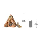 Ancient Pyramid Sculpture Egyptian Gods Sphinx Isis Horus Bastet Tut Statue Gift