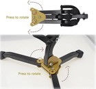 Cashbeat Folding Alto tenor Saxophone Stand  Adjustable Sax Holder With Portable