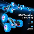 Remote Control Car  Rc Cars Toys For Boys Ages 4-12  Double Sided Blue 