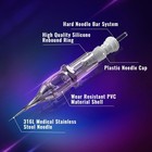 50 Agujas Cartucho Tatuaje Mixtas Rl Rs Rm M1 Membrana Tattoo Needles